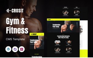 Crosit - GYM And Fitness Multipurpose Responsive WordPress Theme