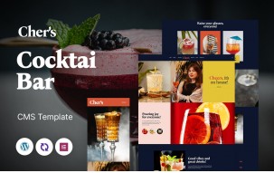 Chers -Cocktai Bar Multipurpose Responsive WordPress Theme