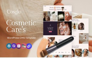 Cosglo - Cosmetics And Beauty Care Multipurpose WordPress Elementor Theme