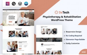 Detech - Psychology WordPress Theme