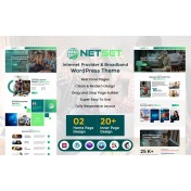 Netset - Internet Provider & Broadband WordPress Theme