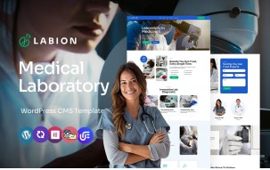 Labion - Laboratory And Medical Research Multipurpose WordPress Elementor Theme