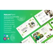 Natureplant - Gardening and Landscaping WordPress Theme