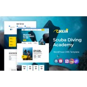 Ocean - Scuba Diving Academy And Adventure WordPress Elementor Theme