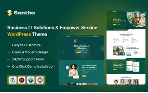 Santha &ndash; Business IT Solutions & Empower Service WordPress Theme
