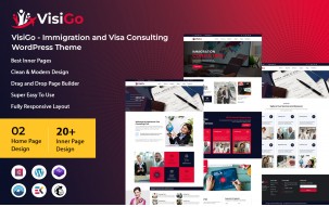 Visigo - Immigration and Visa Consulting WordPress Theme