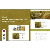 Whaet - Nutrition, Wheat Production, & Facts WordPress Theme