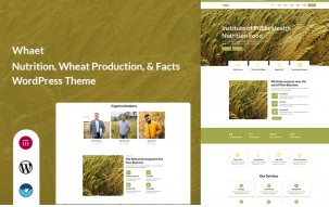 Whaet - Nutrition, Wheat Production, & Facts WordPress Theme