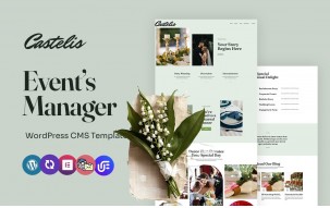Castelis - Event Planner And Organizer Multipurpose WordPress Elementor Theme