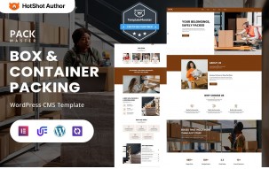 PackMaster - Box And Container Packing Services WordPress Elementor Theme