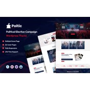 Poltic - Political, Election Campaign and Party Candidate WordPress Theme