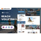 Volley Waves - Beach Volleyball Club, Academy And Coaching WordPress Elementor Theme