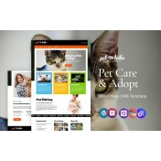 Pettribe - Pet Care And Adopt Center WordPress Elementor Theme