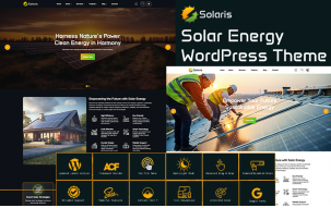Solaris - Solar Energy WordPress Theme