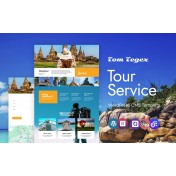 Tom Tegex - Tour & Travel Agency WordPress Elementor Theme