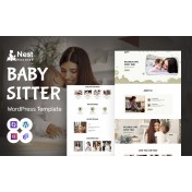 Nest Nannies - Babysitting And Nanny Agency WordPress Elementor Theme