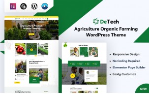 Detech - Gardening WordPress Theme