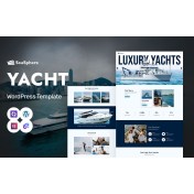 Seasphere - Luxury Yacht Rentals And Services WordPress Elementor Theme