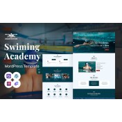 Aqua Venture - Swimming Academy And Training WordPress Elementor Theme