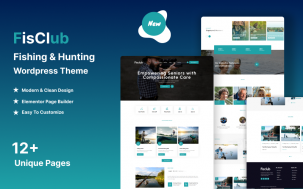 Fisclub - Fishing & Hunting WordPress Theme