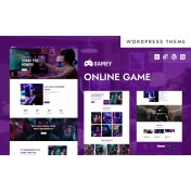 Gamey - Online Gaming Community WordPress Elementor Theme