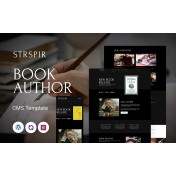 Strspir - Book Author Multipurpose Responsive WordPress Theme
