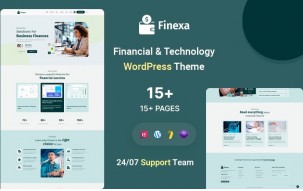 Finexa &ndash; Business Financial & Technology WordPress Theme