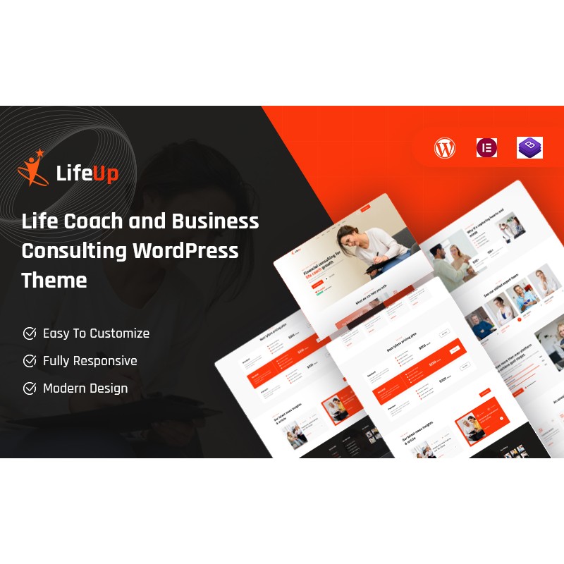 Lifeup &ndash; Life Coach and Business Consulting WordPress Theme