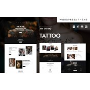 My Tattoo - Tattoo Studio And Body Art WordPress Elementor Theme