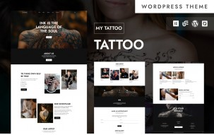 My Tattoo - Tattoo Studio And Body Art WordPress Elementor Theme