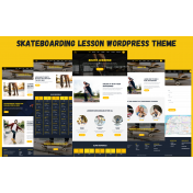 Skateboarding Lessons Woocommerce WordPress Theme
