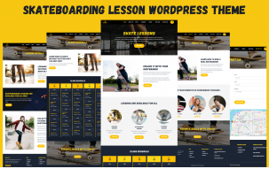 Skateboarding Lessons Woocommerce WordPress Theme