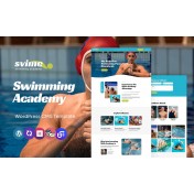 Svime - Swimming Academy And Training Multipurpose WordPress Elementor Theme