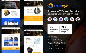 Trueeye - CCTV and Security Cameras WordPress Theme