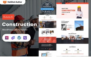 Construction Co. - Construction Projects WordPress Responsive Theme