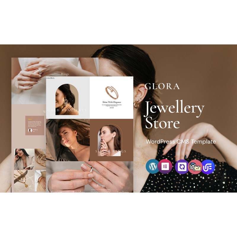 Glora - Jewellery Shop WordPress Elementor Theme