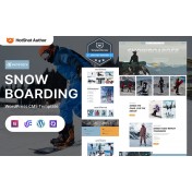 Snowdeck - Snowboarding School And Adventure WordPress Elementor Theme