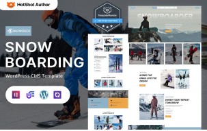 Snowdeck - Snowboarding School And Adventure WordPress Elementor Theme