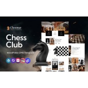 Chessmat - Chess Clubs And Academy Multipurpose WordPress Elementor Theme