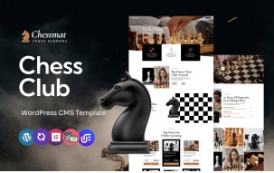 Chessmat - Chess Clubs And Academy Multipurpose WordPress Elementor Theme