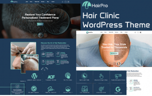 HairPro - Hair Clinic WordPress Theme