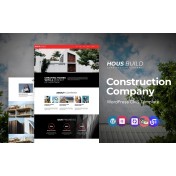 Hous build - Architecture And Construction Company Responsive WordPress Elementor Theme