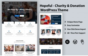 Hopeful - Charity & Donation WordPress Theme