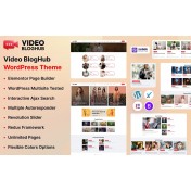 Video BlogHub WordPress Theme