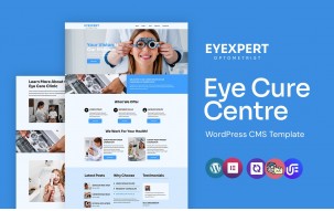 Eyexpert - Optometrist and Eye Care WordPress Elementor Theme