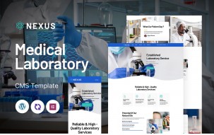Nexus - Medical Laboratory Multipurpose Responsive WordPress Theme