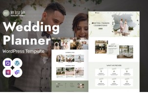 My Best Day - Wedding Planner And Event Management WordPress Elementor Theme
