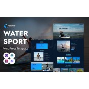 Aqua Rush - Water Sports And Adventure WordPress Elementor Theme