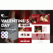 Luvfest - Romantic Valentine&rsquo;s Day Celebration And Dating WordPress Elementor Theme