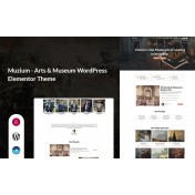 Muzium - Arts & Museum WordPress Elementor Theme
